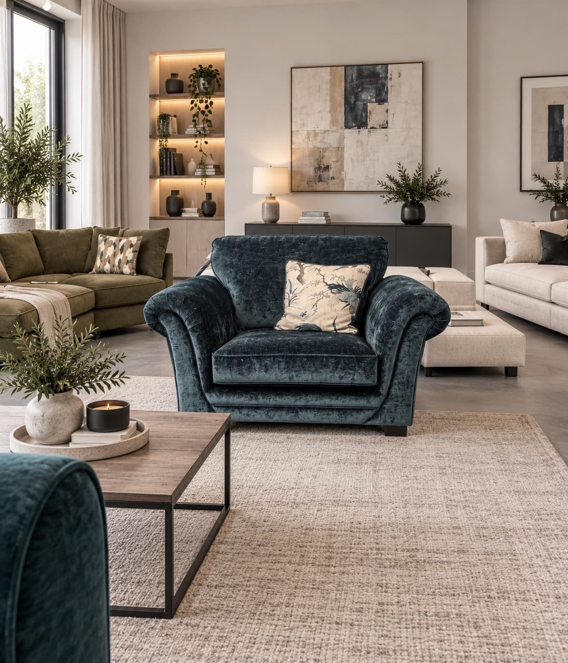 Danbury Love Chair, from the Armchairs & Love Chairs collection