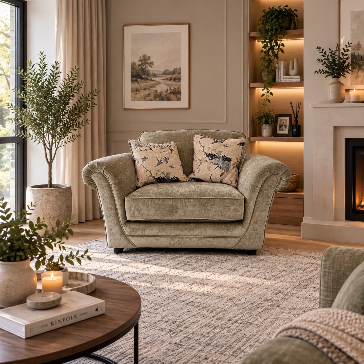 DANBURY, from the Armchairs & Love Chairs collection