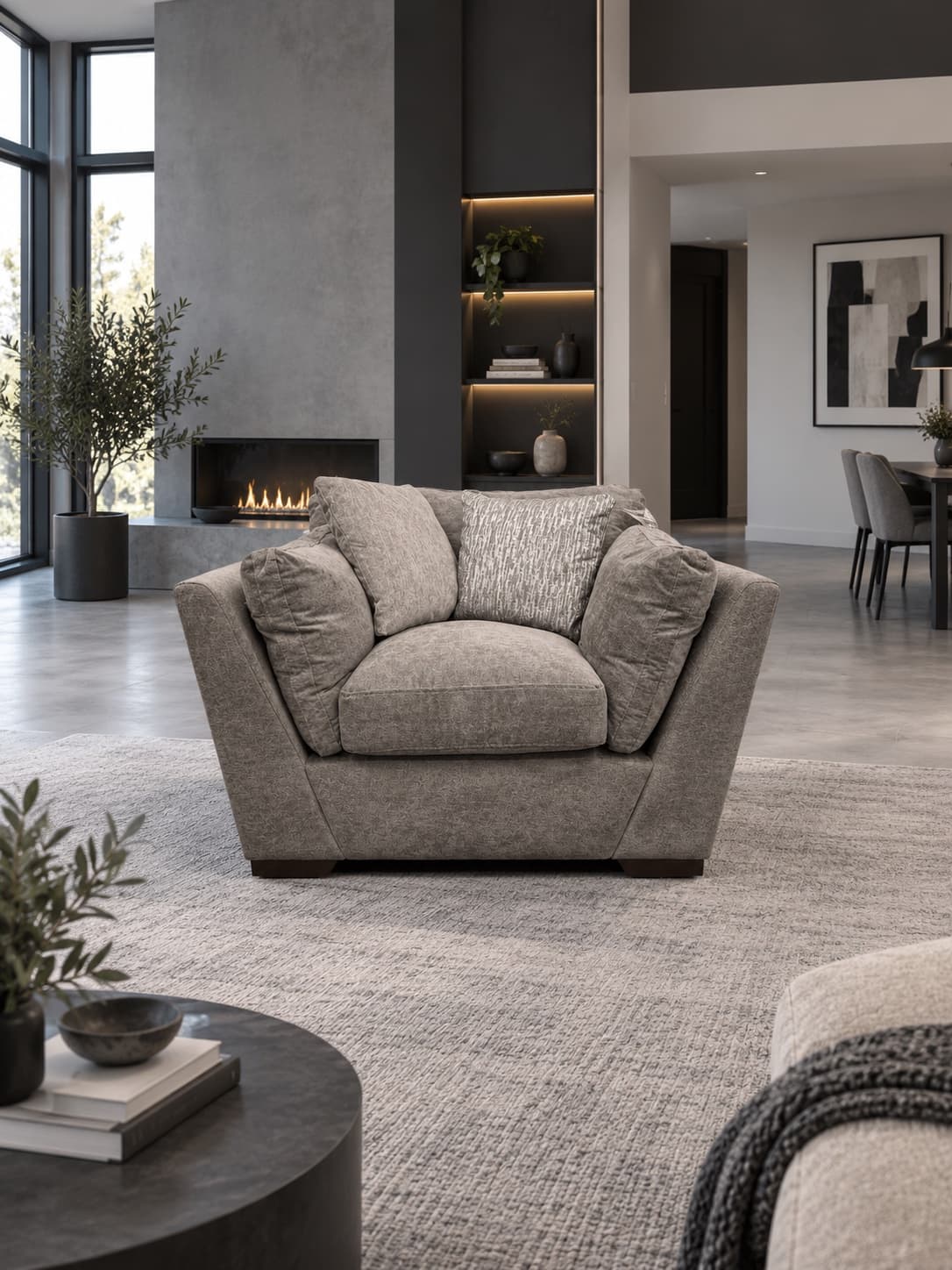 PHOENIX, from the Armchairs & Love Chairs collection