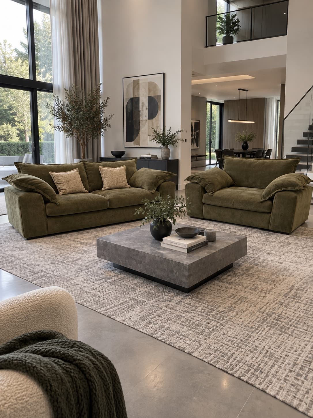 LENNOX 2 Seater + Love chair, from the Sofas collection