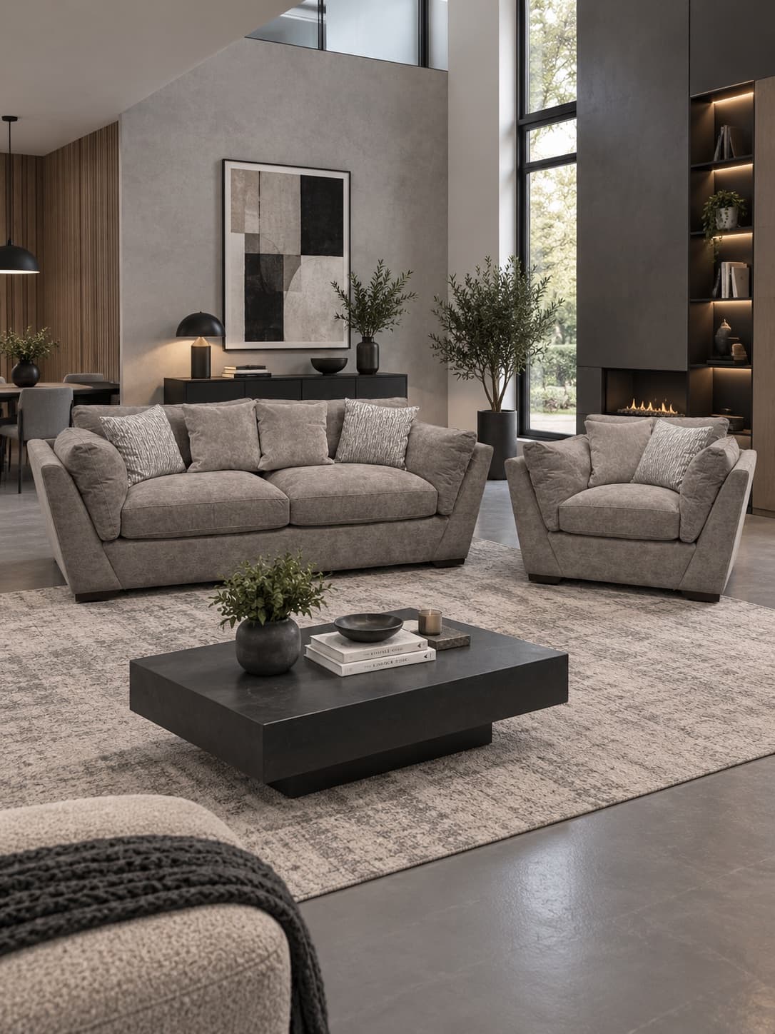 PHOENIX 3 Seater +Love Chair, from the Sofas collection