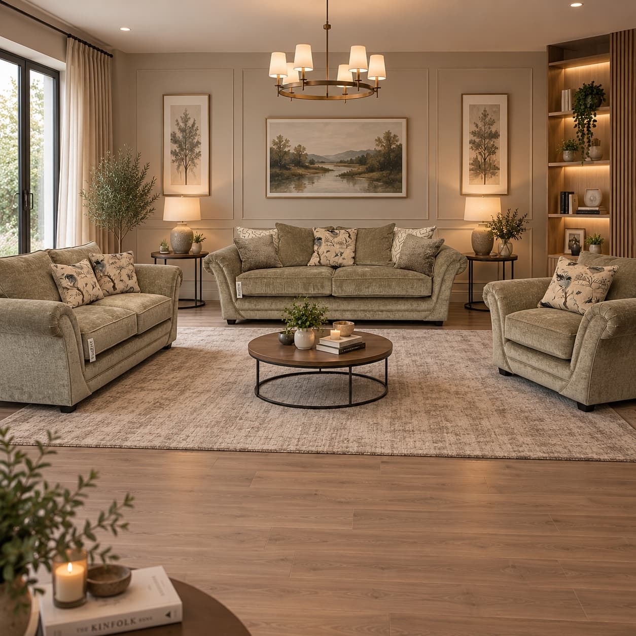 DANBURY SOFA SET 3str-2str-Love Chair, from the Sofas collection