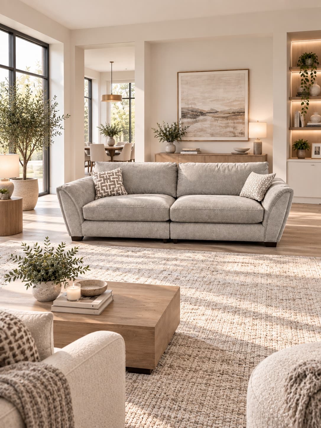 CLAUDIA 4 Seater Sofa, from the Sofas collection