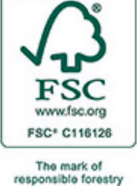 FSC certified responsible forestry (FSC C116126)